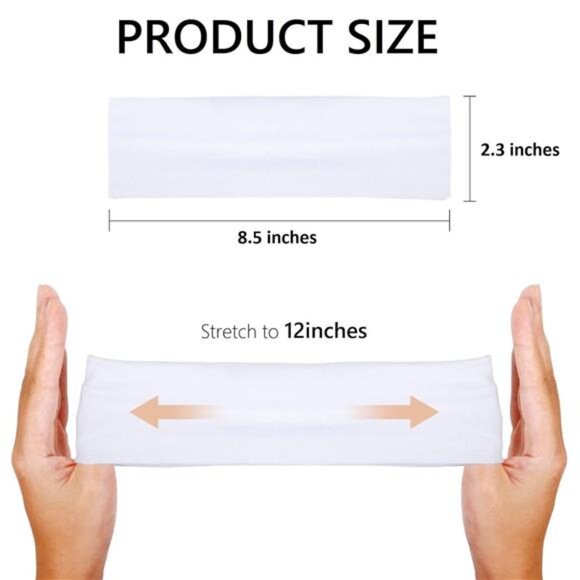 Elastic Non-Slip Soft Cloth Fabric Women's Headbands 16 Pack - Yoga, AUTUMN VIBE - Picture 3 of 7